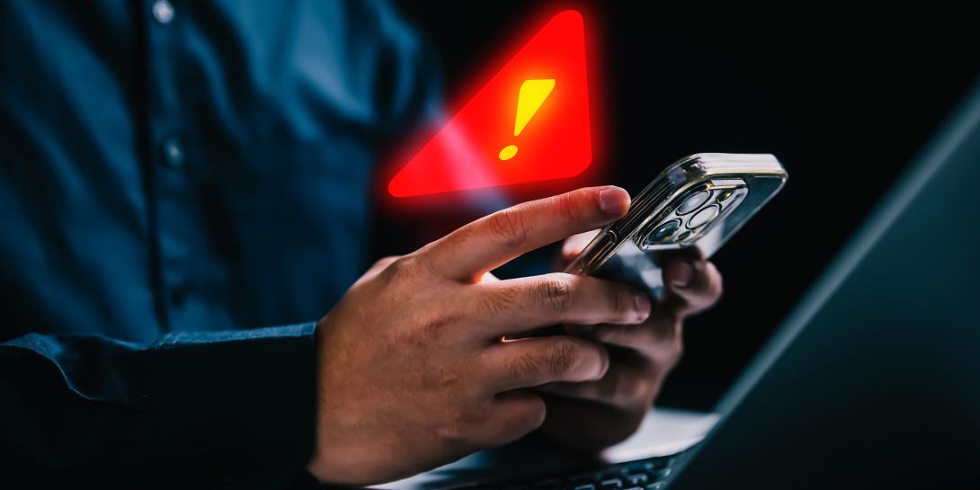 someone using their cell phone